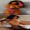 Naked with housewife home