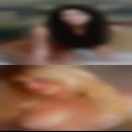 Women looking with strangers